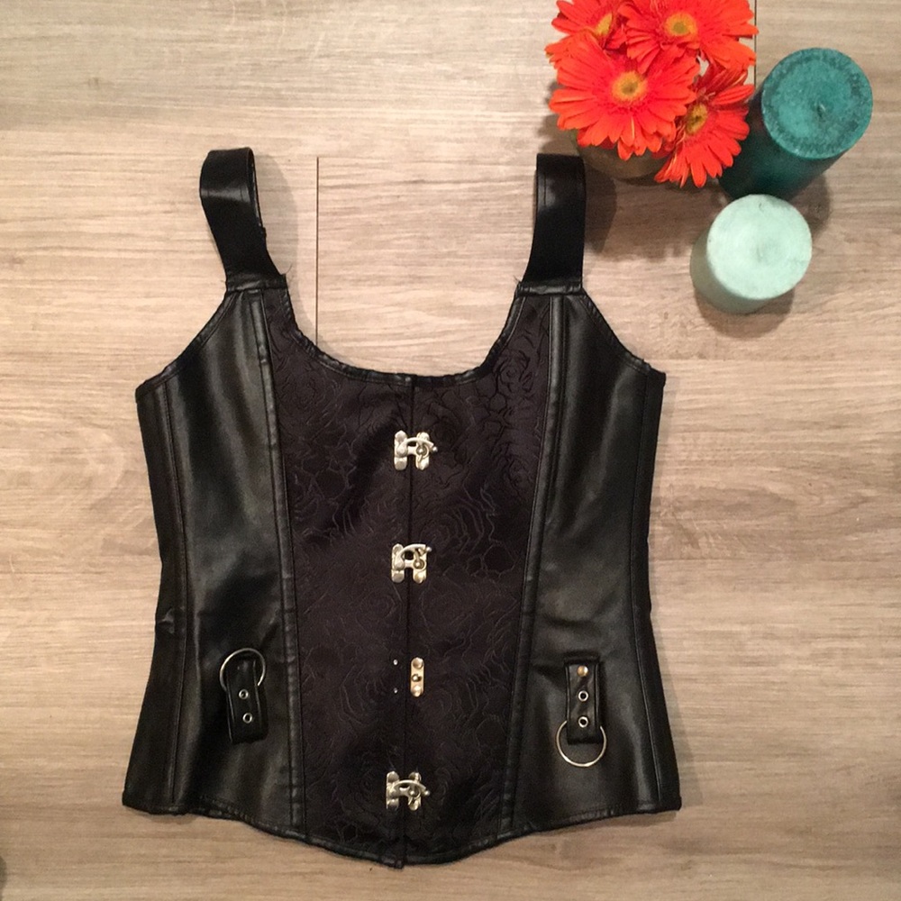 Pleather Corset